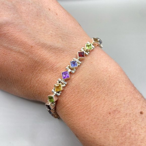SILPADA Semi-Precious Gemstone Tennis Bracelet - Picture 10 of 10